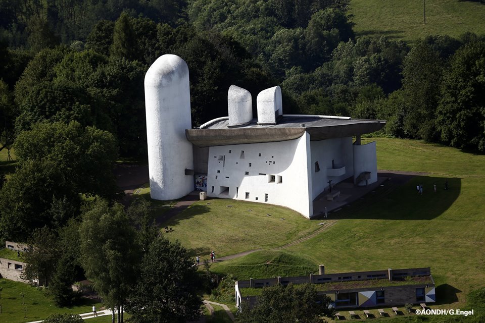 La Chapelle Notre Dame du Haut à RONCHAMP_ Haute Saone