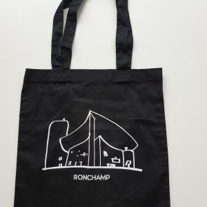 Black tote bag