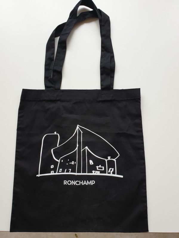 Black tote bag