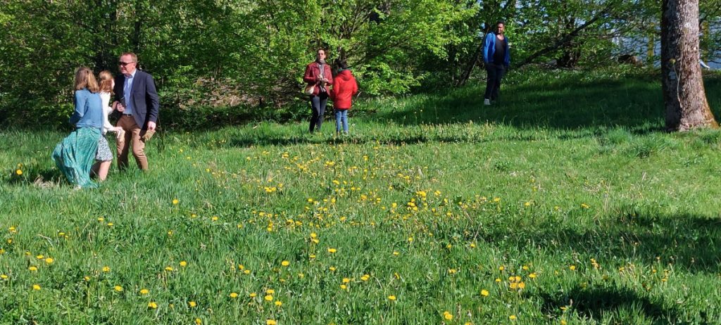 Chasse aux œufs à la chapelle de Ronchamp ©La Porterie/Tous droits réservés