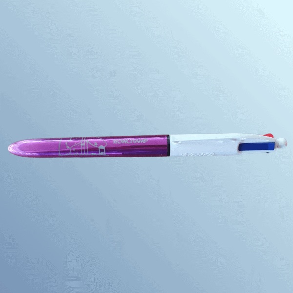 Stylo BIC® 4 Couleurs - Violet _ Chapelle de Ronchamp