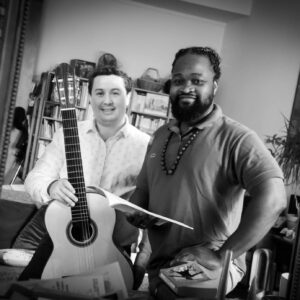 Concert lyrique de David Demange et Serge Kakudji. à la Chapelle Le Corbusier, Ronchamp