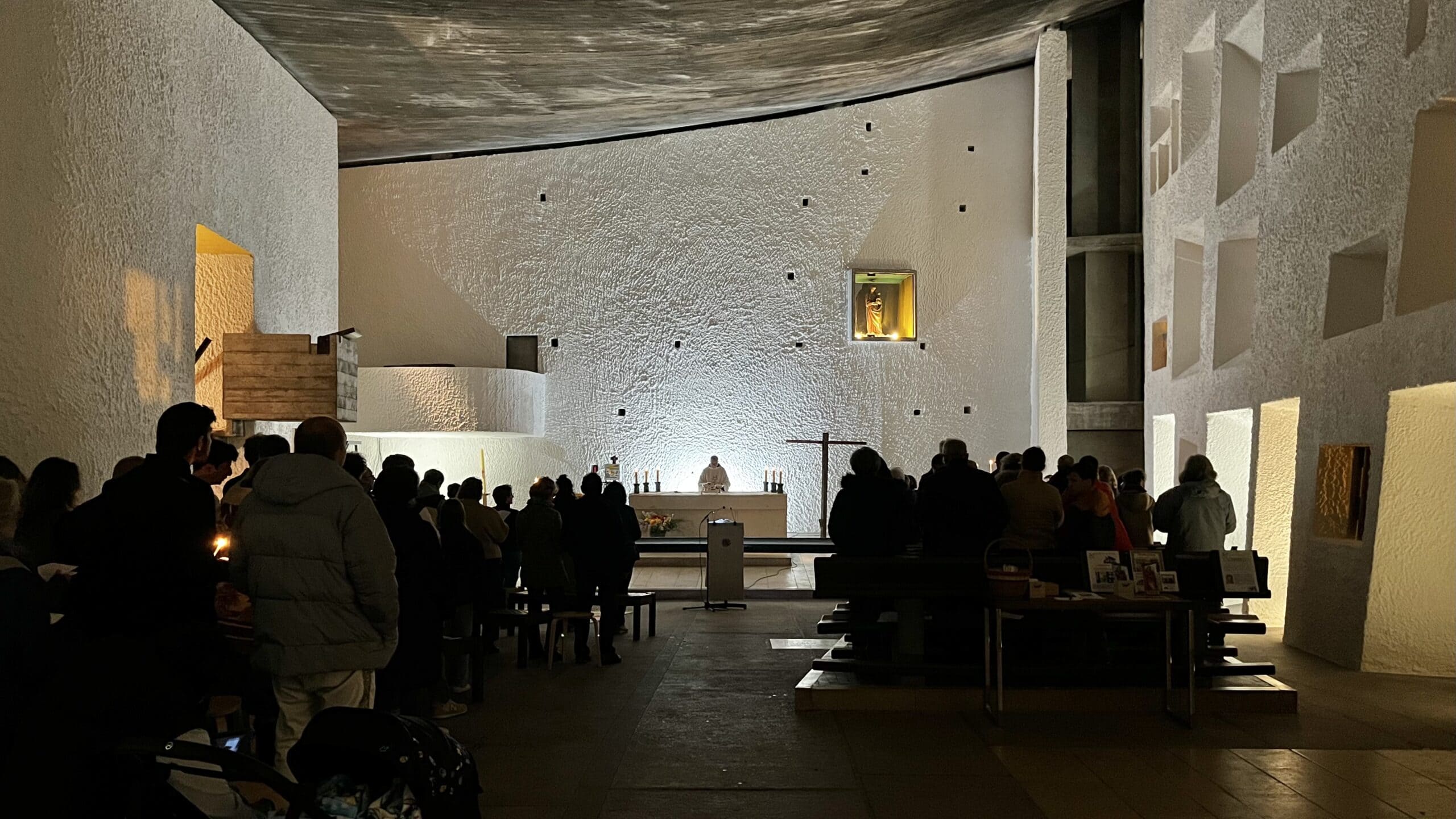 Pâques chapelle de Ronchamp