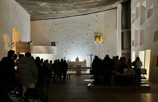 Pâques chapelle de Ronchamp
